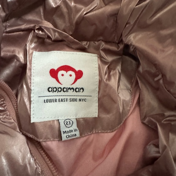 Appaman Rose Gold Puffer Coat 2T - Picture 2 of 3